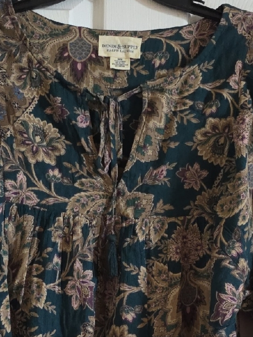 Denim & Supply Ralph Lauren‎   Peasant Blouse. Size M.